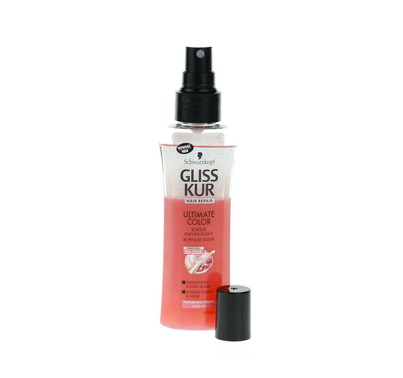 Gliss Kur Ultimate Color, Bi-Phase Elixir – biphasic spray conditioner