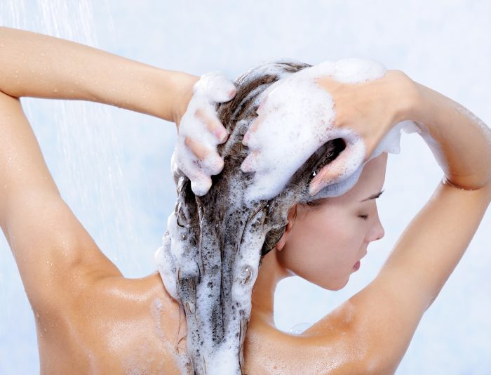 Methods of washing the hair. Choose the best option